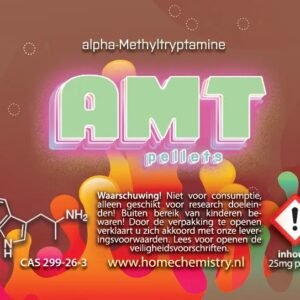 About Us 90 AMT 25mg Pellets homechemistry nl